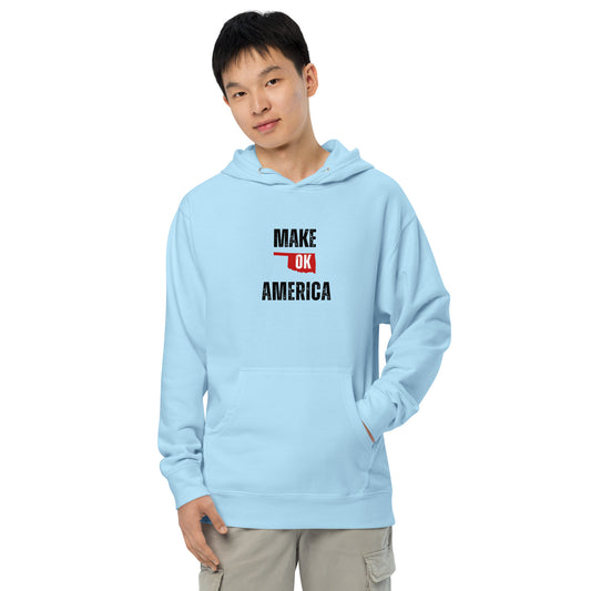 Make America OK Unisex midweight hoodie