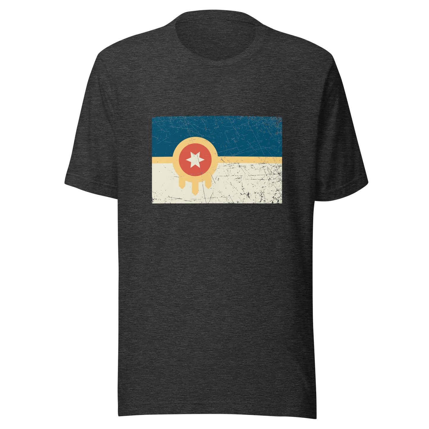 Tulsa flag Unisex t-shirt