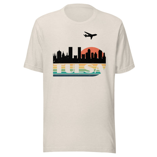 Retro Tulsa Unisex t-shirt