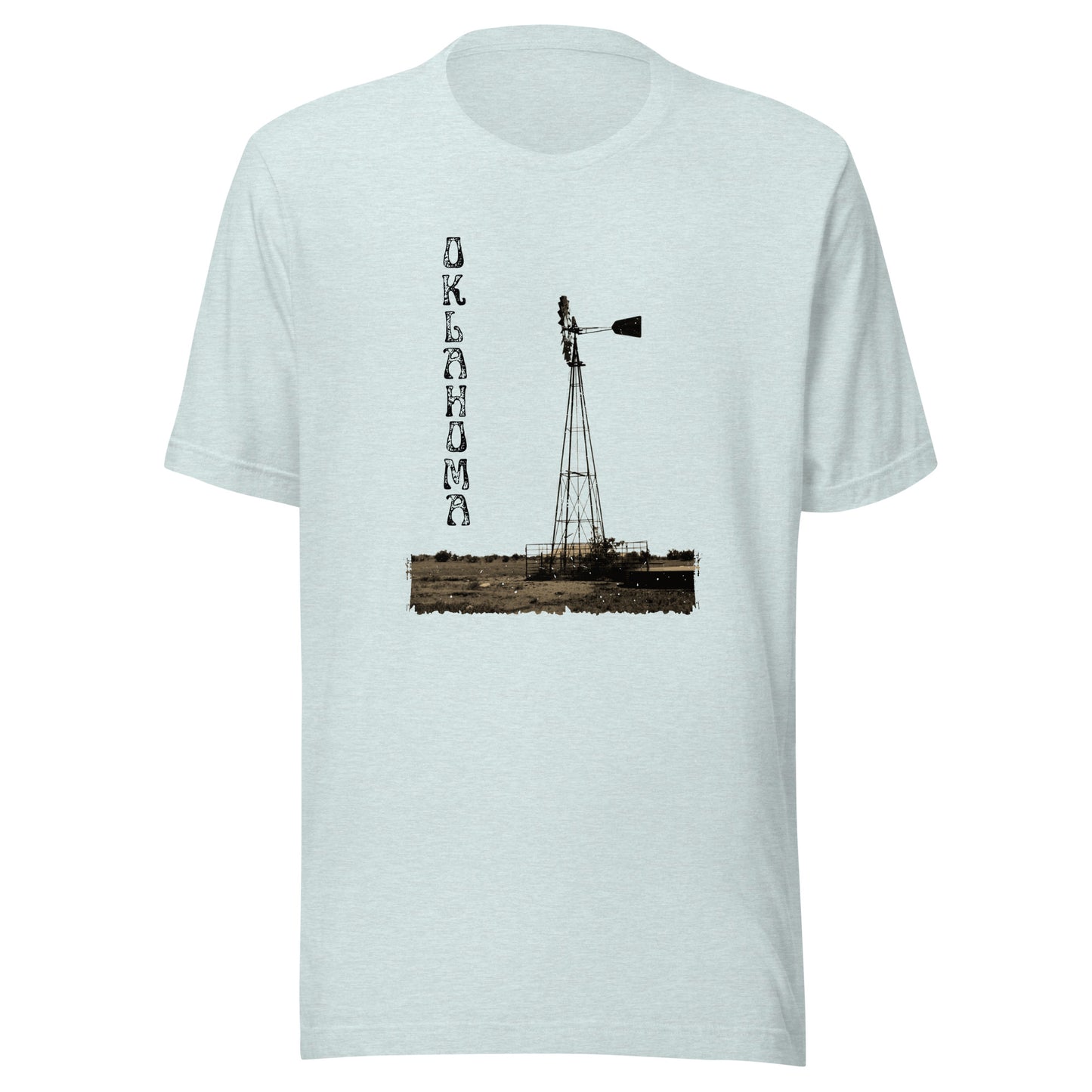 Oklahoma Vintage Windmill Unisex t-shirt